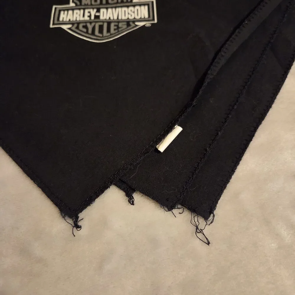 Harley-Davidson Square Bandana Scarf Black & Gray